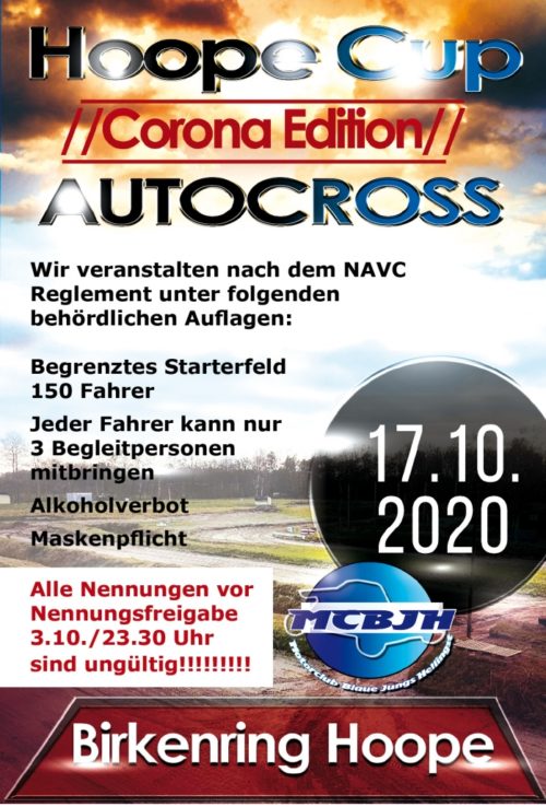 Hoope Cup am 17.10.2020